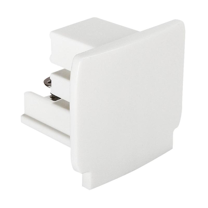 Endehjørne, Til 3-Faset Skinne, Hvid, Powergear 7420260