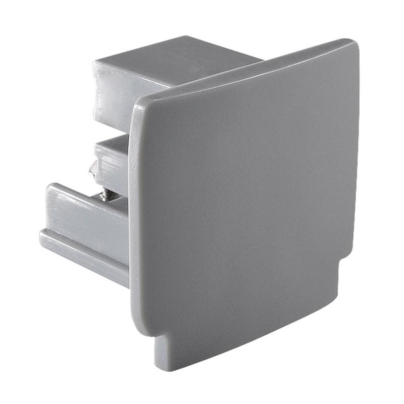 Ändhörn, För 3-Fas Skena, Silver, Powergear 7420261
