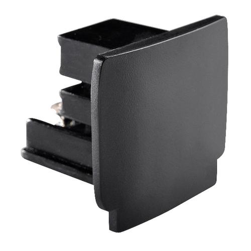 Endehjørne, Til 3-Faset Skinne, Sort, Powergear 7420262