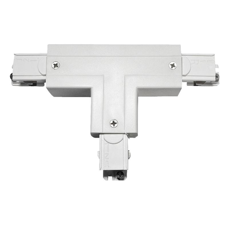 T-Led L1-L2, Til 3-Faset Skinne, Hvid, Powergear 7420275