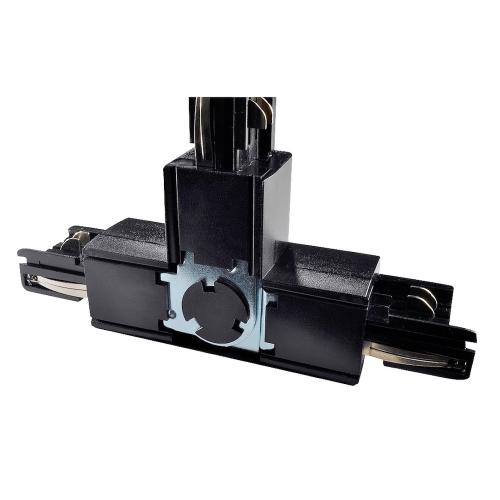 T-Led L1-L2, Til 3-Faset Skinne, Sort, Powergear 7420277