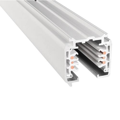 Skinne, 3-Faset Dali, 1m, Hvid, Powergear 7420281