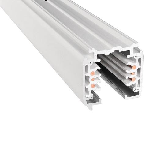 Skinne, 3-Faset Dali, 1m, Sølv, Powergear 7420282