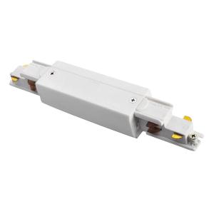 Middle Connector Dali, For 3-Phase Track, White, Powergear 7420308