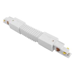 Connector Flexible Dali, For 3-Phase Track, White, Powergear 7420311