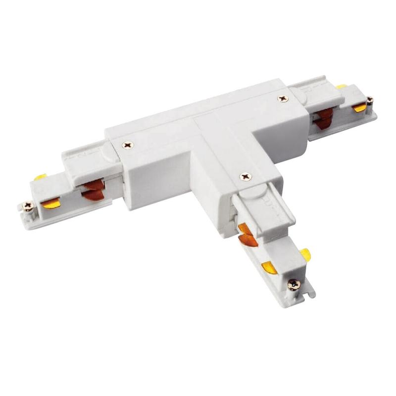 T-Samleled Dali V2, Til 3-Faset Skinne, Hvid, Powergear, 7420326