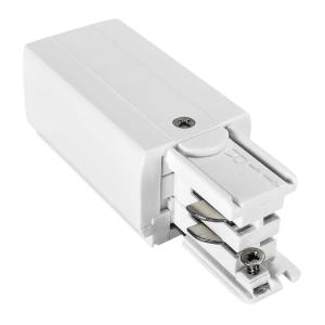 Connector Dali, 1 Circuit, Right, For 3 Phase Track, White, Powergear 7420341