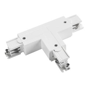 T Connector Dali, 1 Circuit, L1, For 3 Phase Track, White, Powergear 7420359
