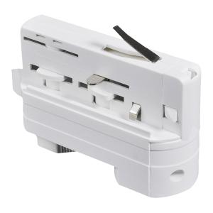 Adapter, For 3 Phase Track, White, Powergear 7420377