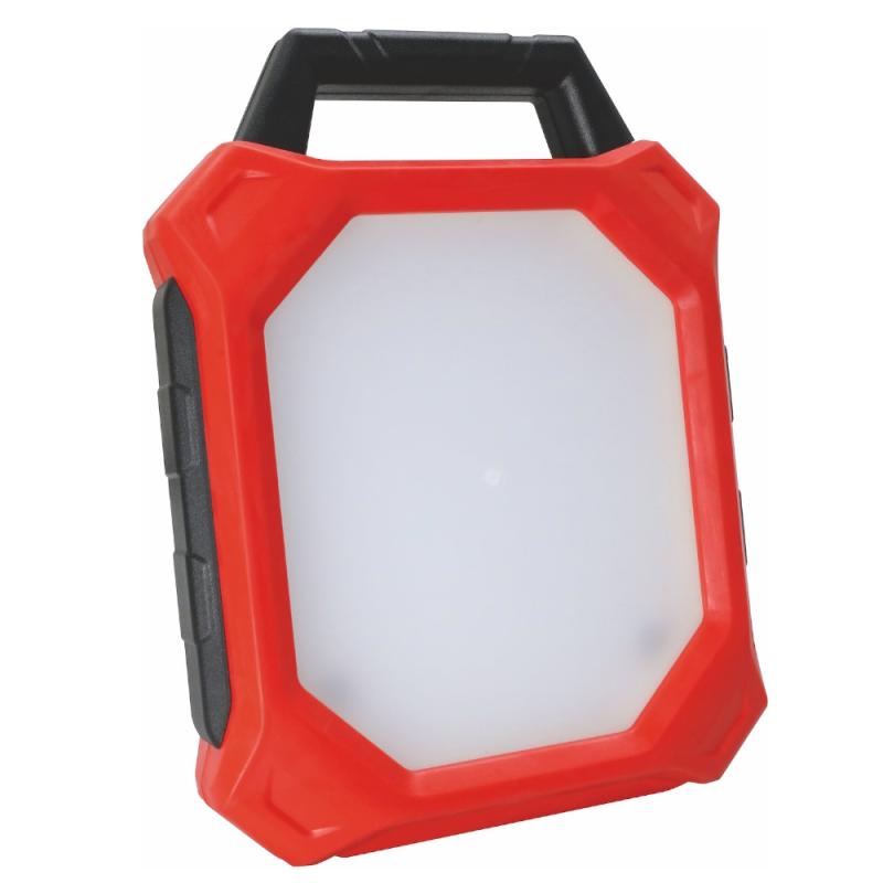 Arbetsbelysnings Atlas USB LED 265x345x110mm 50W 230V 4500lm 400K IP54 Malmbergs 7570764