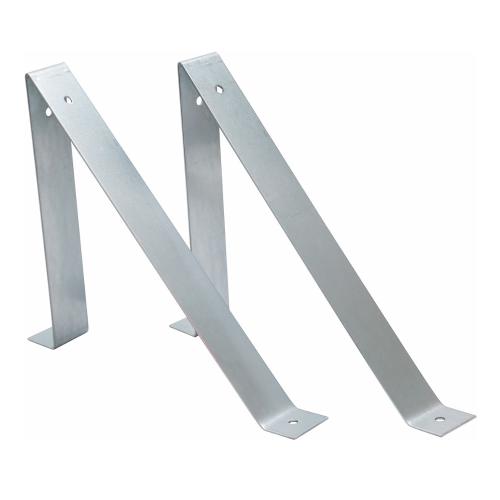 Väggkonsol Varmförzinkad, 45°/90°, 2st, Malmbergs 7910438