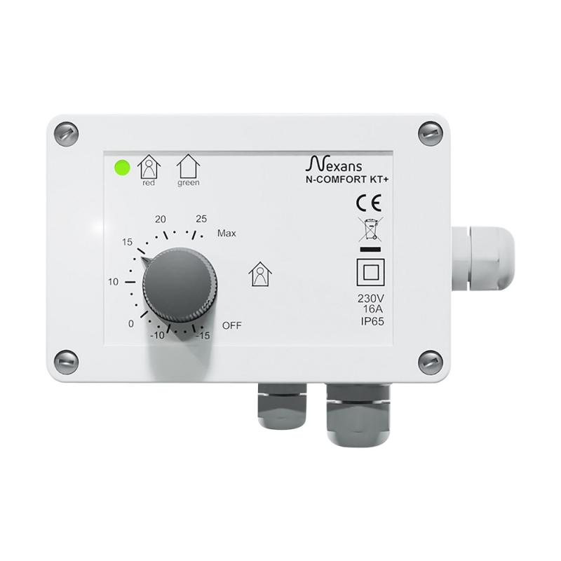 Udendørs Termometer, Analog, N-Comfort KT+, IP65, Malmbergs 8580642