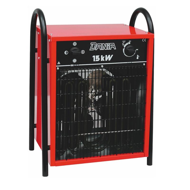 Byggfläkt, 15kW, 400V, IP44, Dania 8730015