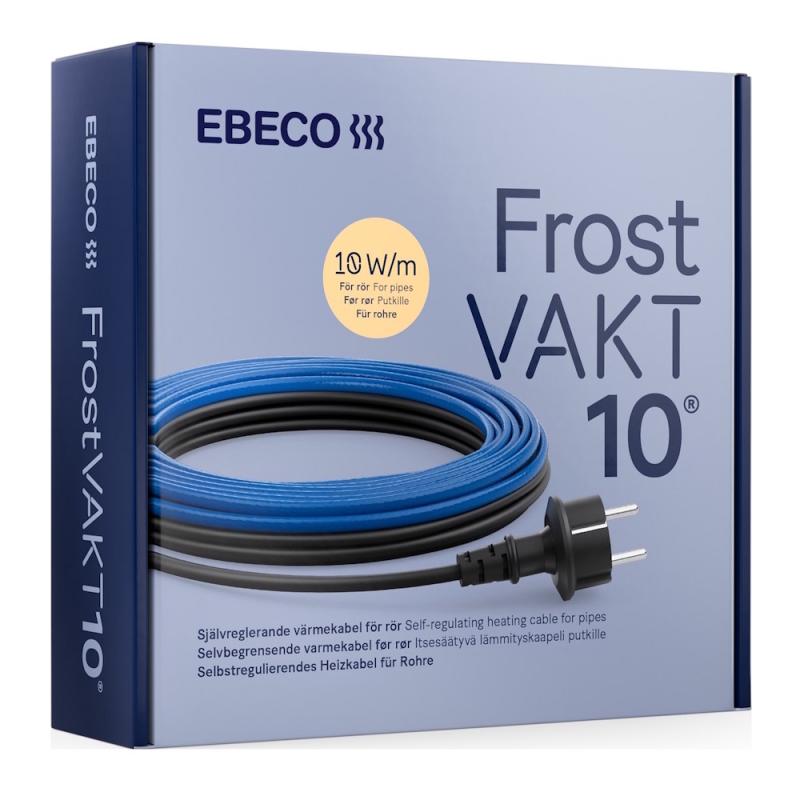 Varmekabelsæt Frostvakt 10 H05RN-F 6m 10W/m 230V Ebeco 8960426