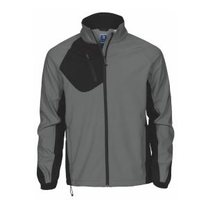 Softshell Jacket, Grey, S, Malmbergs 9816040