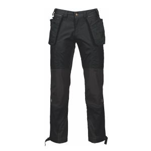 Waist Trousers, Size 46, Black, Malmbergs 9816101