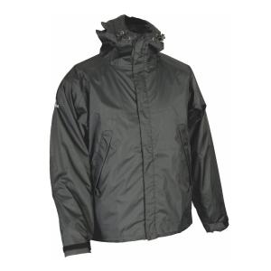 Rain Jacket, Black, L, Malmbergs 9816156