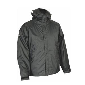 Raincoat, Size XL, Black, Malmbergs 9816155