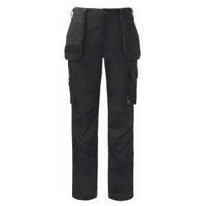 Waist Trousers, Size 50/150, Black, Malmbergs 9816432