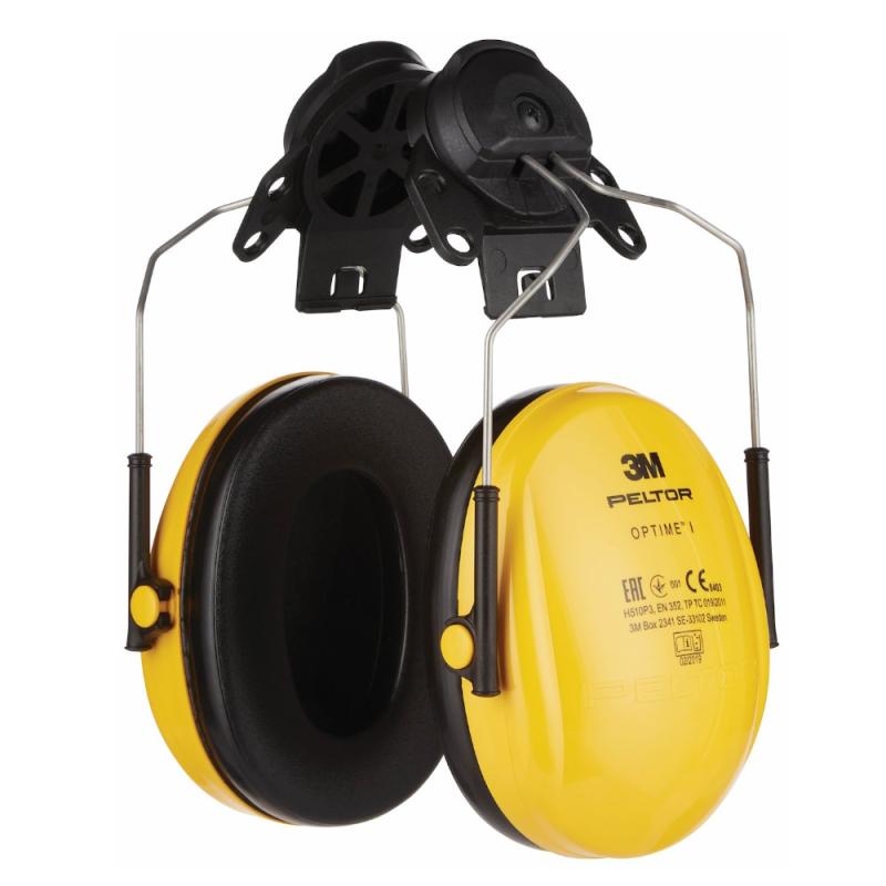 Hörselkåpa, 3M Peltor Optime I, Hjälmfäste, PELTOR 9816457