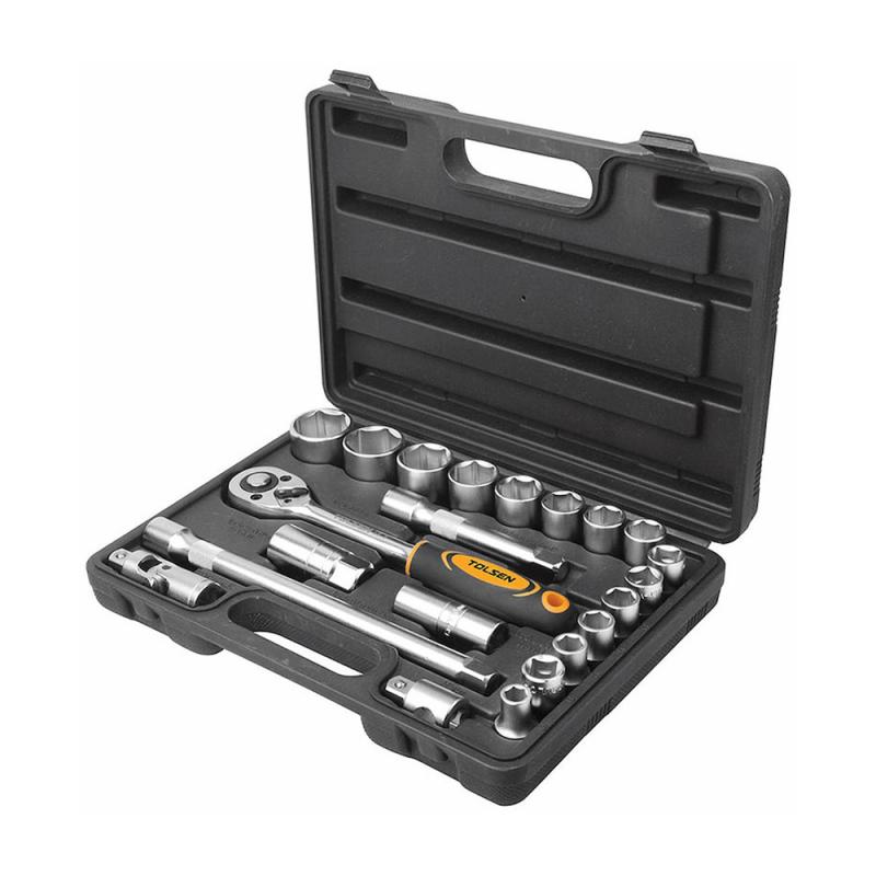 Topnøglesæt 1/2", 22 Dele, Malmbergs 9816562