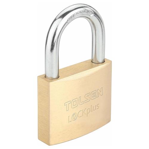 Hængelås, Ø 6mm, Messing, TOLSEN 9816591