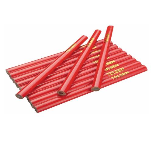 Tømrerblyanter, 12stk, TOLSEN 9816657