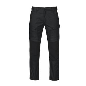 Waist Pants, Stretch, Men (2520), Size C154, Black, Malmbergs 9816719