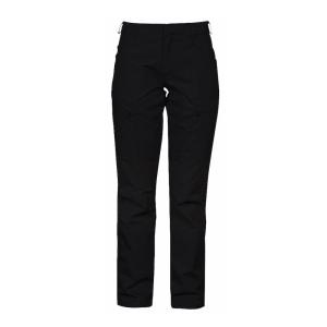 Waist Pants, Stretch, Women (2521), Size 34, Black, Malmbergs 9816722