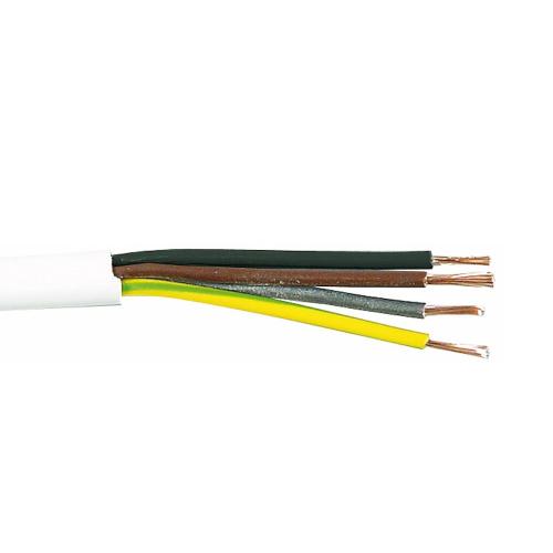 RKK (H05VV-F) 3G0.75mm², 10m, Vit, Malmbergs 99006388