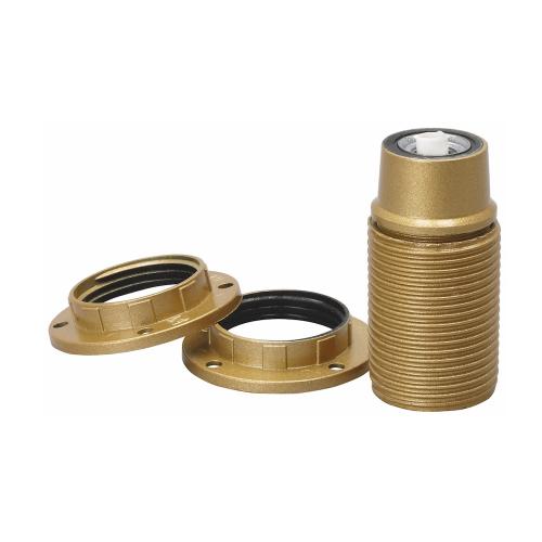 Lampeholder, Ujordet, Gevind, E14, Guld, Malmbergs 99008858