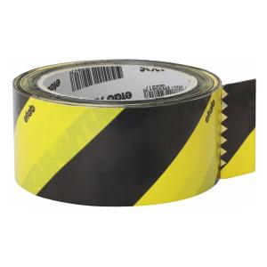 Warning Tape/Facade Protection Tape 50mm, Yellow/Black, etab 9907010