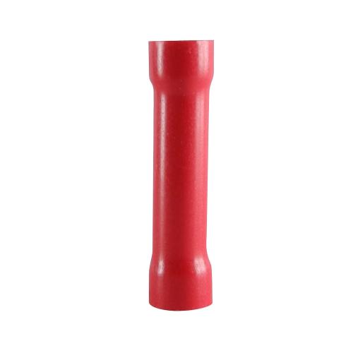 Splejsebøsning, Isoleret, 0,5-1,5mm², Rød, 100stk, Nelco 9908036