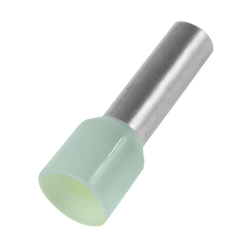 Ändhylsa, Isolerad, 10mm², Elfenben, Nelco 9908046