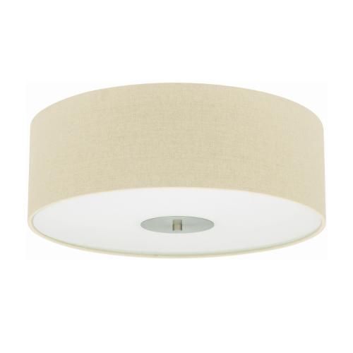 Loftsarmatur Colin, Stor, Natur, 3x40W, E27, Malmbergs 9910579