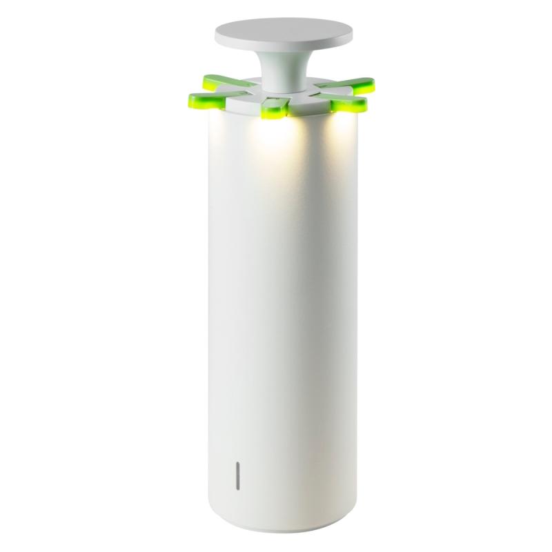 Batterilampa Firework 2,2W 155lm 3000K IP20 Vit/Lime Ubiqua 9910615