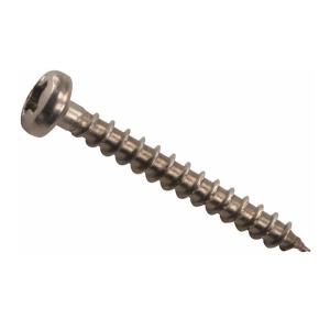 Wood Screw Stainless, 200pcs, Malmbergs
