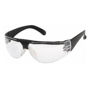 Safety Glasses, EN166, With UV Protection, Black, Malmbergs 9916035