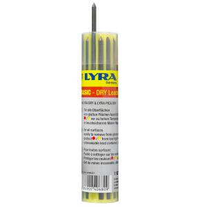 Reservestifter, Lyra Dry Profi Graphite, 12stk, LYRA 9916108