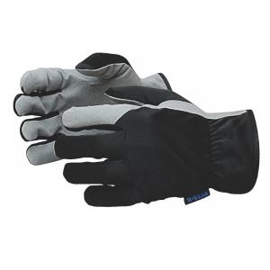 Mechanic Gloves, Synthetic Microfiber/Polyester, 7", Malmbergs 9916784