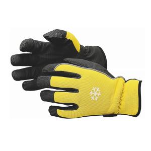 Mechanic Gloves, Lined, 8", Polyurethane/Polyester, Malmbergs 9916789