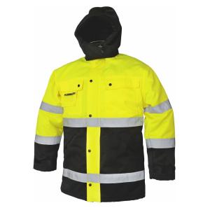 Parkas, Varsel EN471, Klass 3, XL, Gul, Malmbergs 9916963