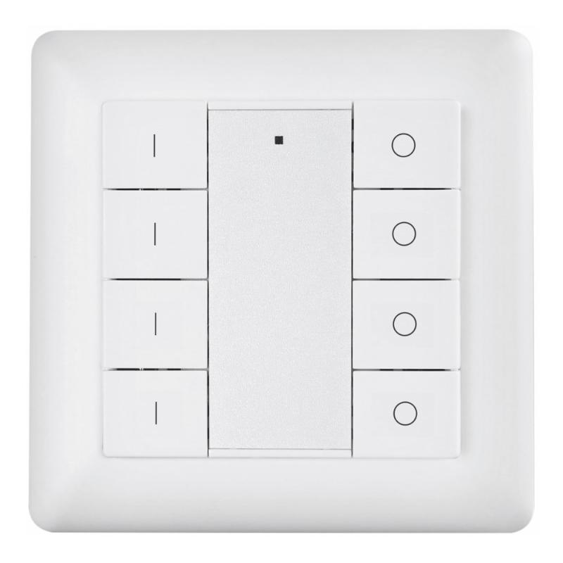 RF Kontakt, 4 Zoner, Ensfarvet, IP20, Malmbergs 9917023