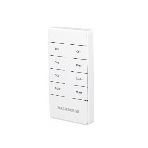 Smart Home RF Fjernbetjening, Hvid, Malmbergs 9917045