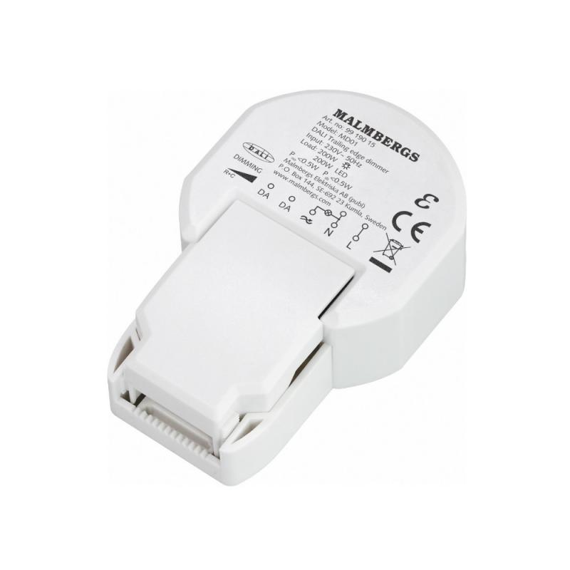 Dimmer, Dali RC, IP20, Hvid, Malmbergs 9919015