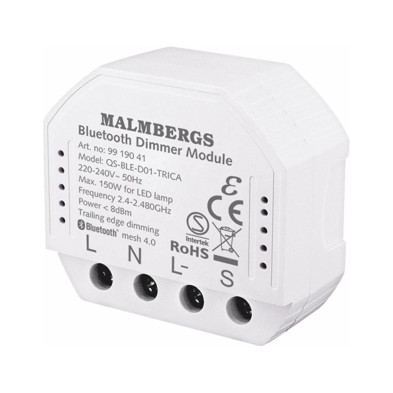 MALMBERGS Bluetooth Smart Dosdimmer, LED 150W, IP20, Malmbergs 9919041