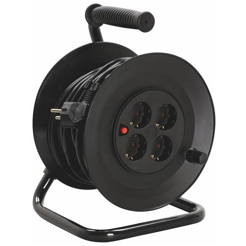 Kabelvind, 20m, IP20, Sort, Malmbergs 9924017