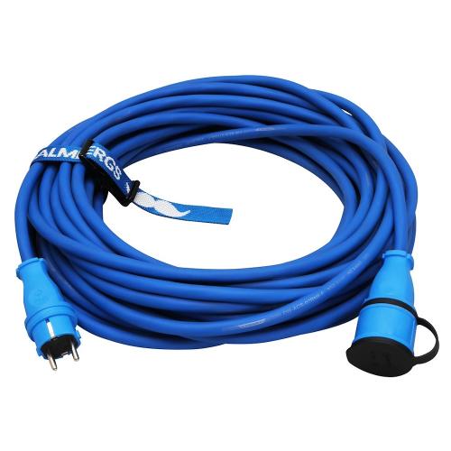 Splejsekabel, 20m, IP44, Mustasch-Edition, Malmbergs 9924046