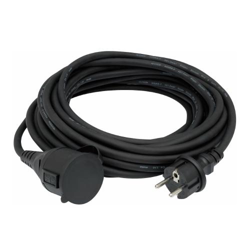 Splejsningskabel RDV 10m 3G1,5mm² IP44 Sort Malmbergs 9924050