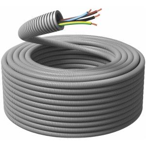 Flex Rør, FK (H07V-R), 4G1,5mm², Ø16mm, 100m, Ring, Malmbergs 9945004